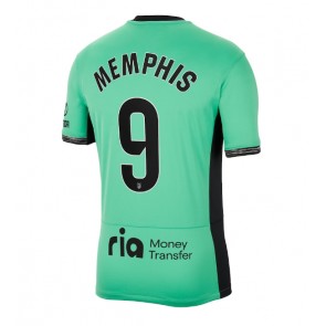 Atletico Madrid Memphis Depay #9 Rezervni Dres 2023-24 Kratak Rukavima